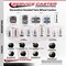 Service Caster 2'' Floor Safe Black Hooded Twin Wheel Caster Grip Ring Stem, 5PK SCC-GR02S50D-NYU-FB-716X1716-5 - alternate 3